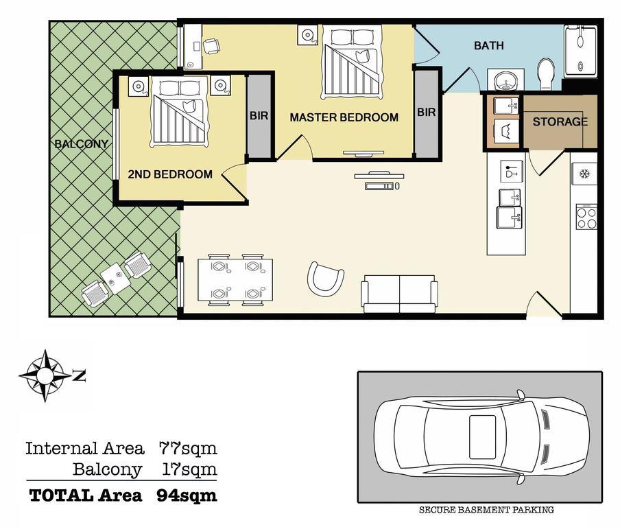 ☆ Heart Of St Kilda ☆ Infinity Pool+Parking+Wifi Apartment Мелбърн Екстериор снимка